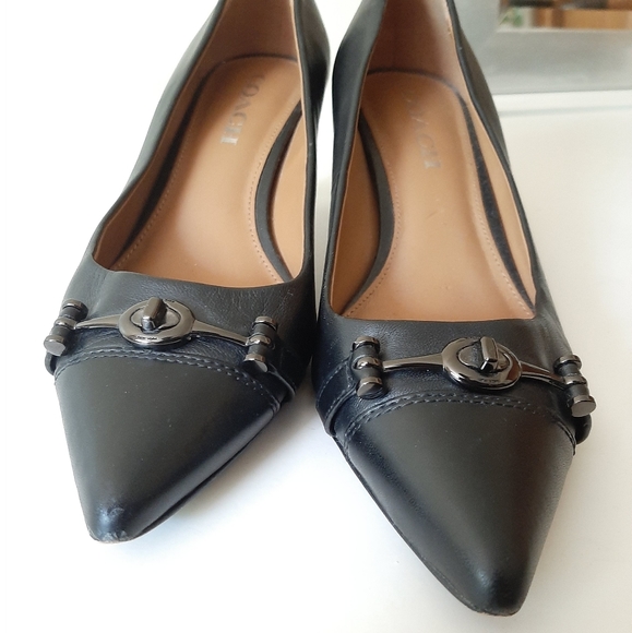 Coach Laurie Kitten Heel 👠 Shoes. Size: 7.5 - Picture 2 of 13